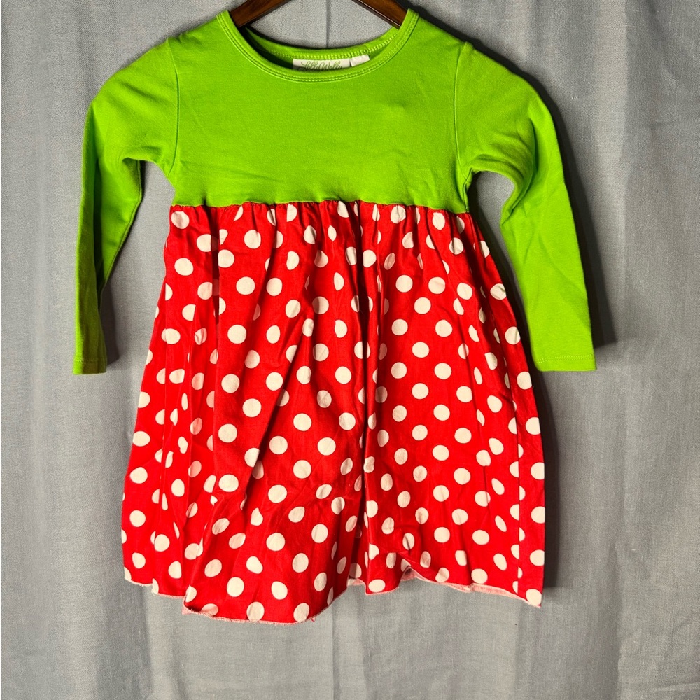 Lolly Wolly Doodle Bright Green Dress